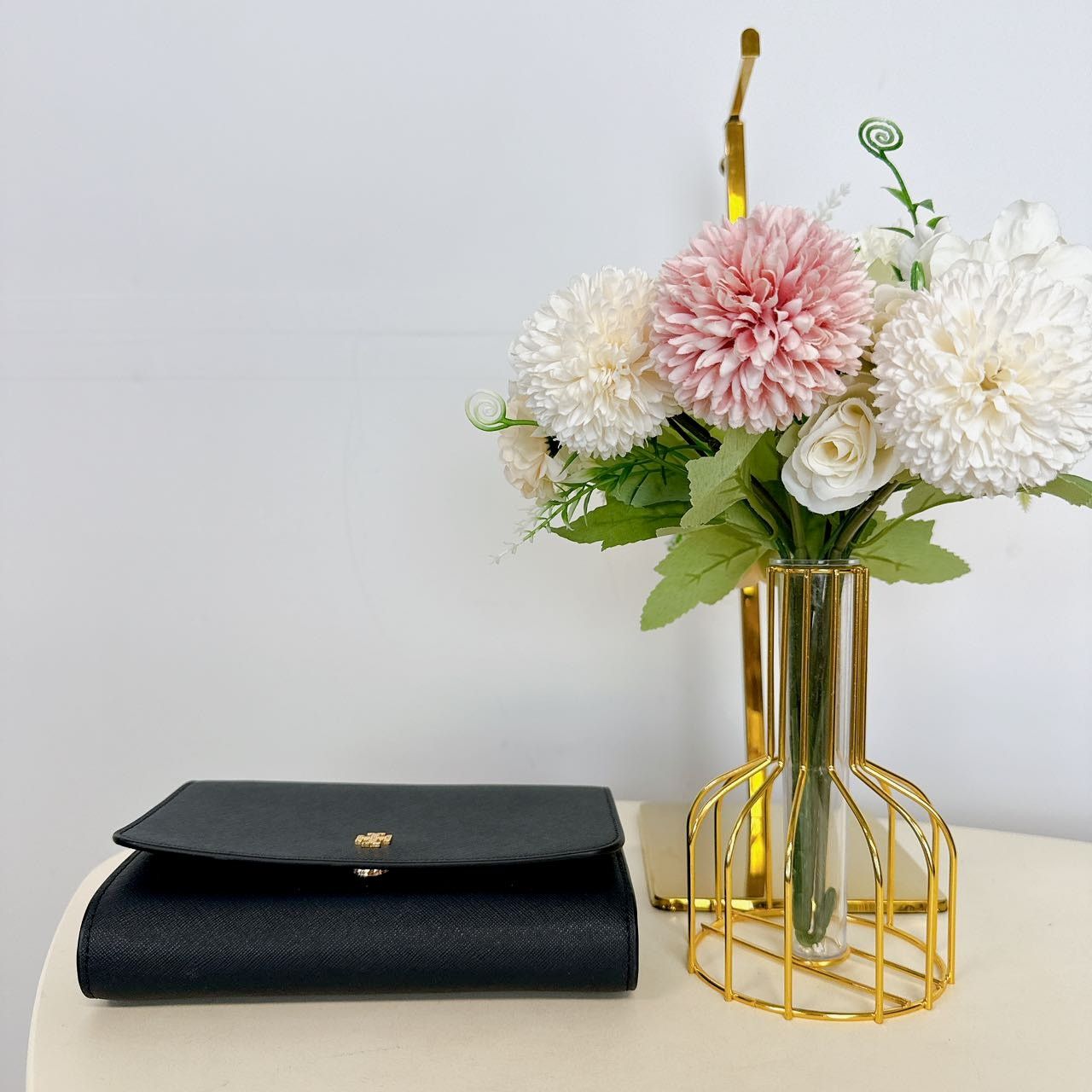 Tory Burch Tory Burch 82328 Emerson Chain Wallet IN TORY NAWY Size ONE SIZE - 5 Thumbnail