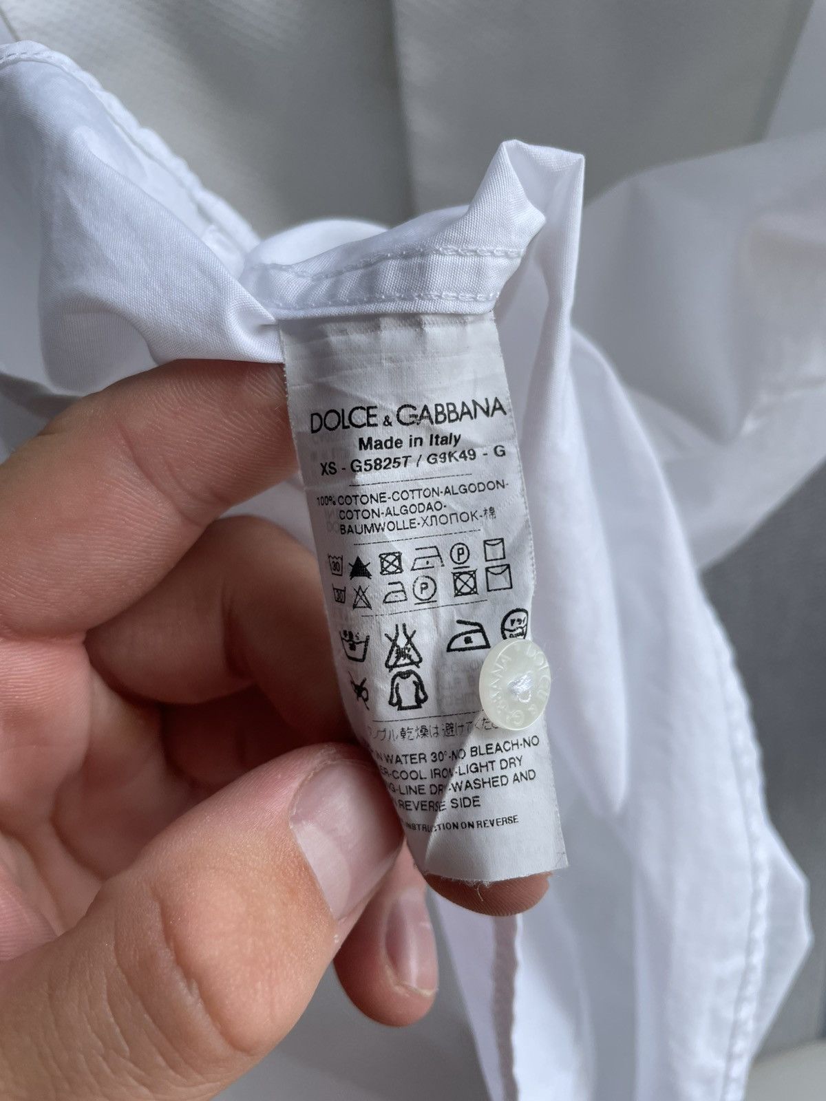 Dolce & Gabbana Dolce&Gabbana Avant Garde White shirt size 16.5/42 Size US XL / EU 56 / 4 - 11 Thumbnail