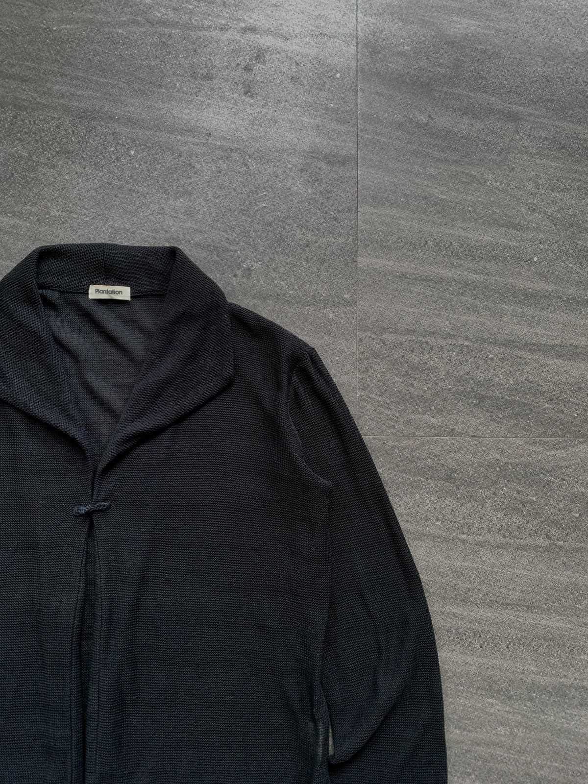 Issey Miyake FREE TAX! Plantation Cheongsam Closure Knit Cardigan Size US S / EU 44-46 / 1 - 3 Thumbnail