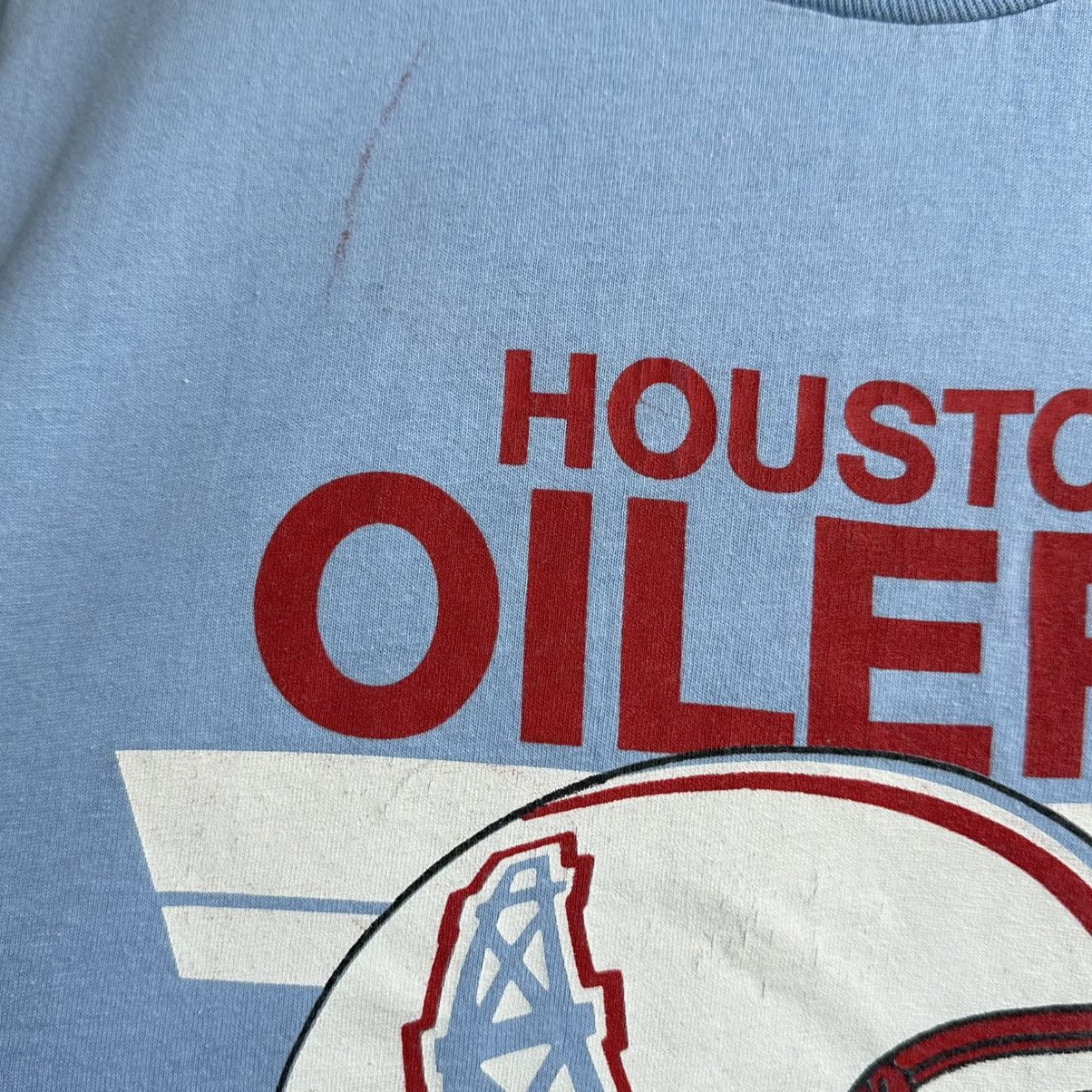 NFL × Vintage VINTAGE HOUSTON OILERS 1987 PLAY-OFFS NFL TEE SINGLE STITCH Size US L / EU 52-54 / 3 - 15 Thumbnail