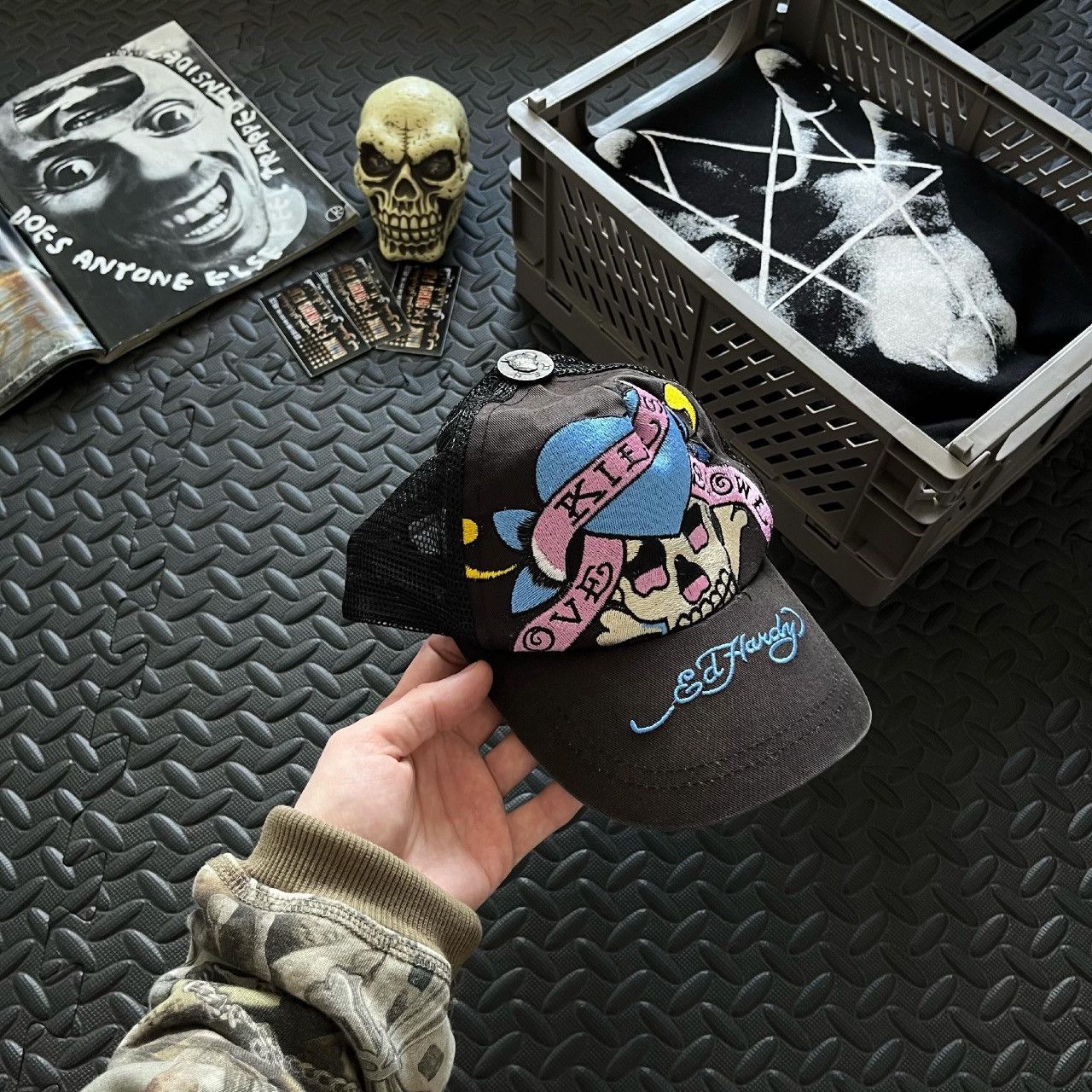 Ed Hardy VINTAGE CAP ED HARDY Size ONE SIZE - 2 Thumbnail
