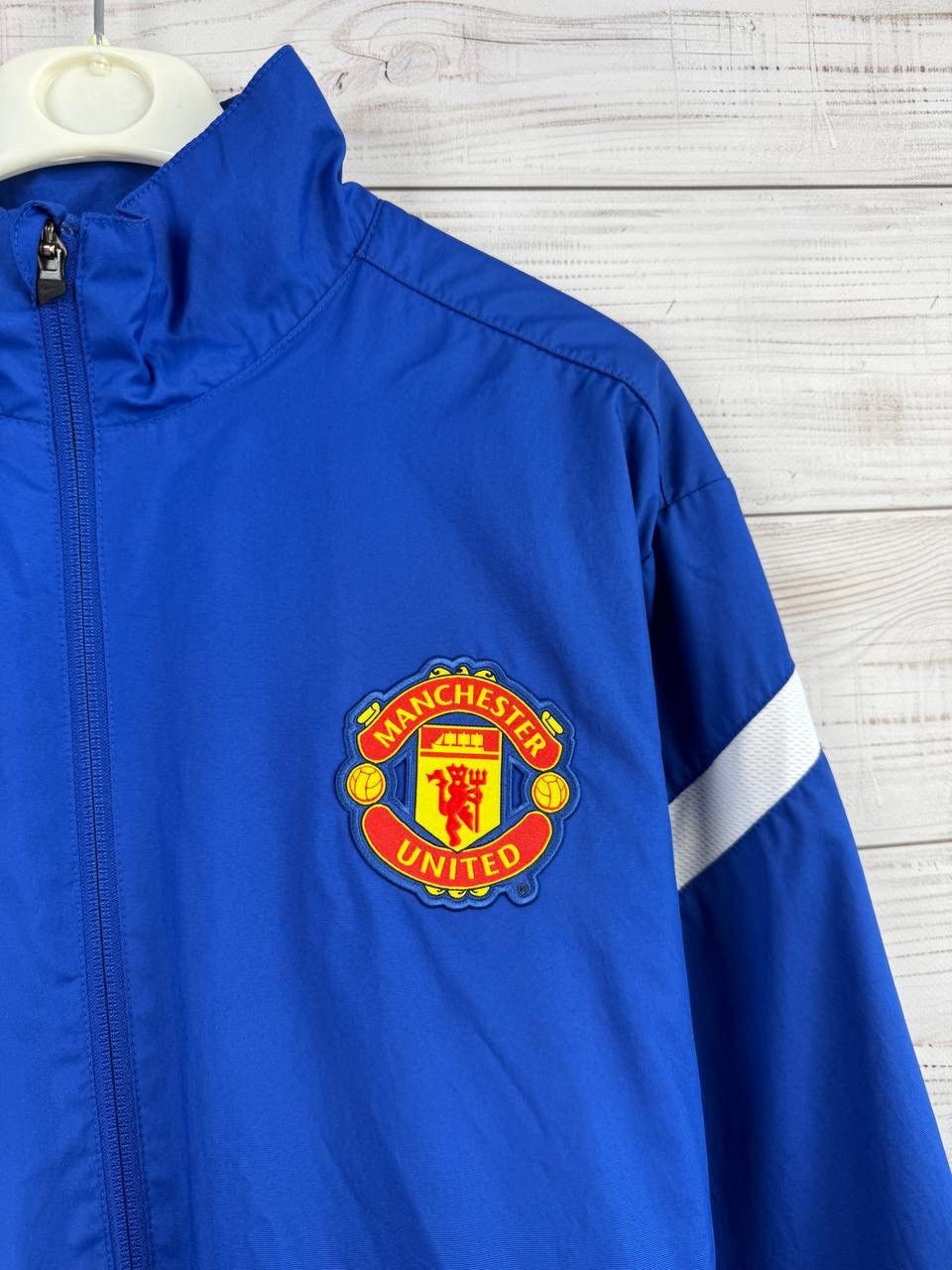 Nike VINTAGE NIKE MANCHESTER UNITED TRACK JACKET DRILL STYLE Size US XL / EU 56 / 4 - 4 Thumbnail