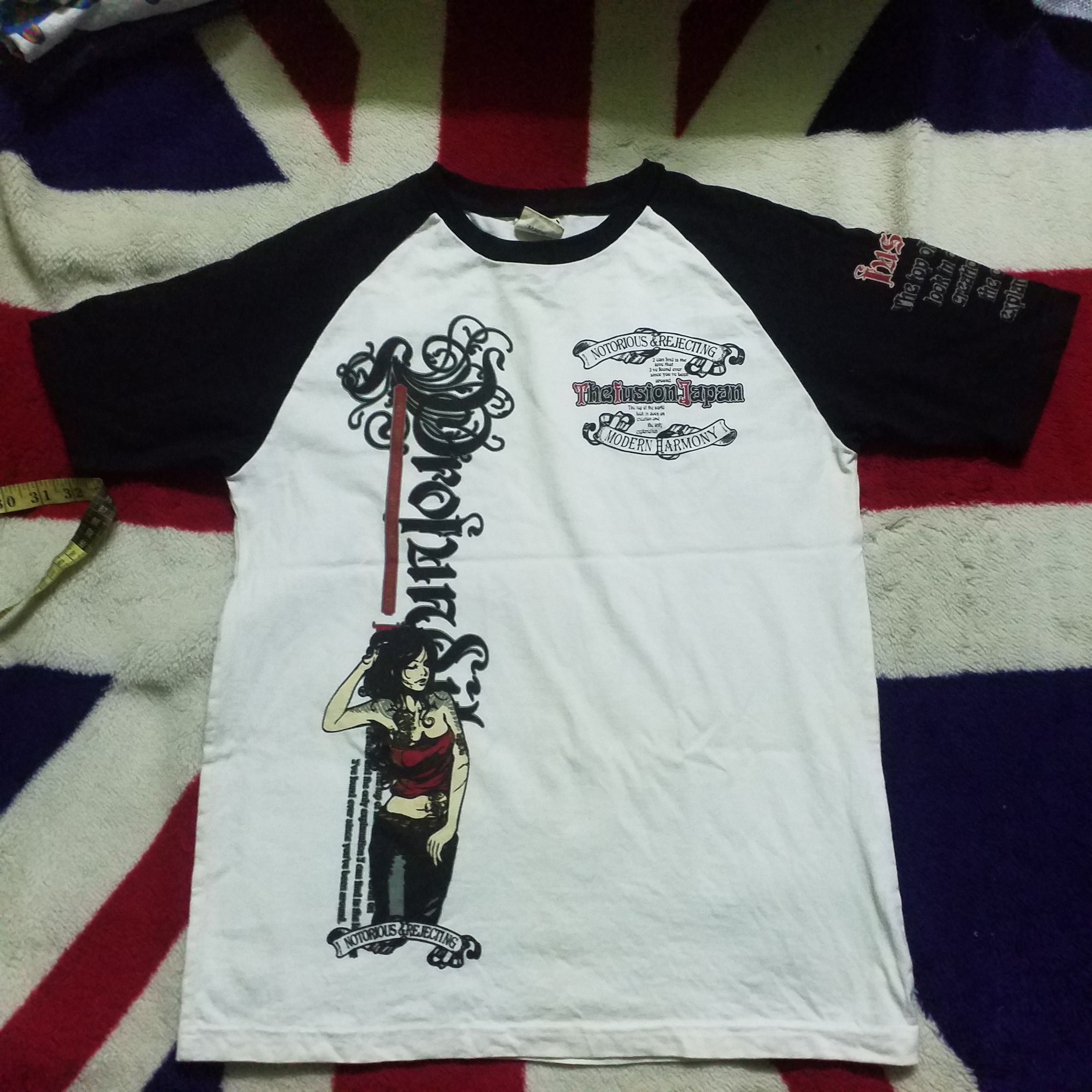 Japanese Brand NOTORIUS & REJECTING THE FUSION JAPAN SUKAJAN DRAGON Size US M / EU 48-50 / 2 - 2 Thumbnail
