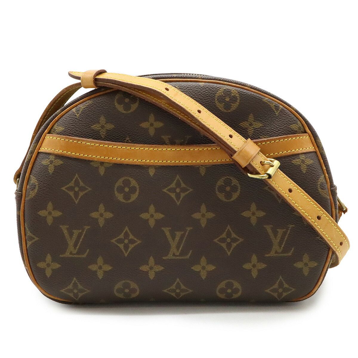 Louis Vuitton Louis Vuitton Blois Monogram Shoulder Bag Canvas Crossbody Bag M51221 in Brown, Women's