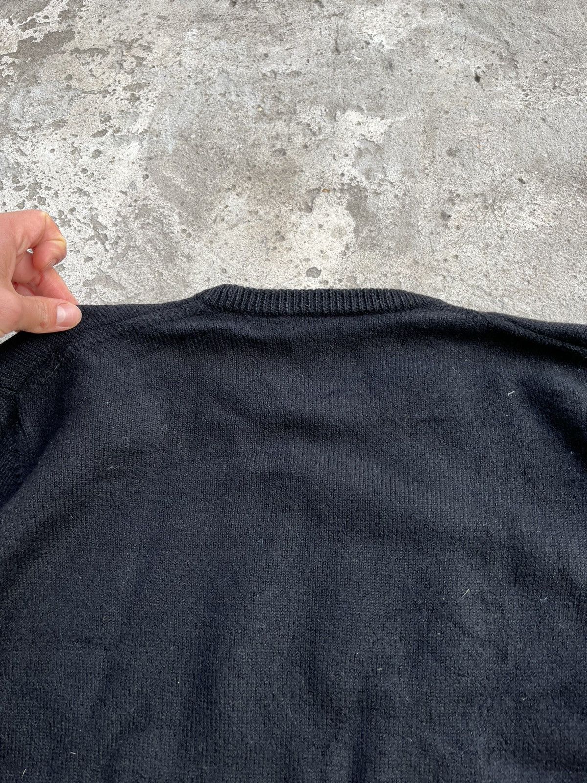 Givenchy Givenchy Distorted Split Logo Wool Knitted Sweater Size US S / EU 44-46 / 1 - 17 Thumbnail