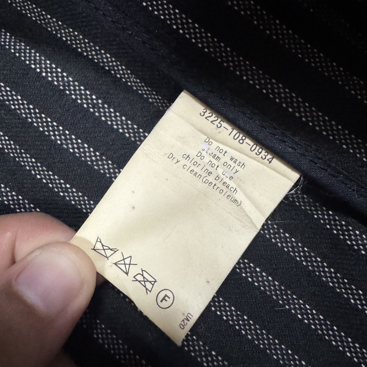 United Arrows Vtg🔥Green Label Relaxing United Arrows Striped Denim Jacket Size US L / EU 52-54 / 3 - 18 Thumbnail