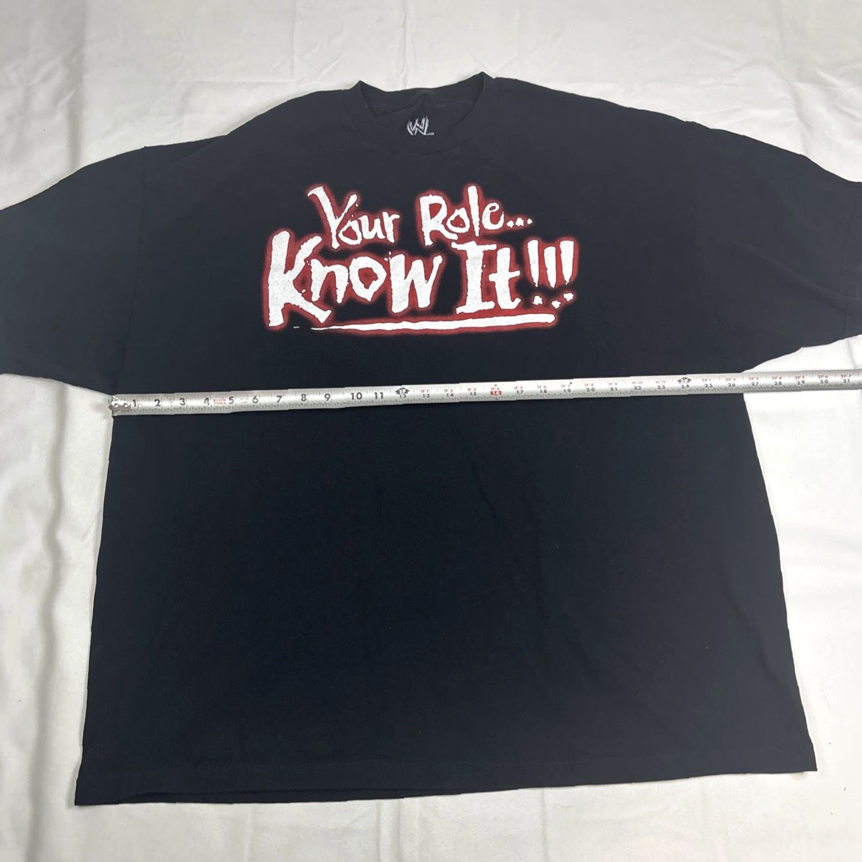 Etro WWE T Shirt Mens 3XL Black Retro The Rock Your Role Know It Your Mouth Shut It Size US XXL / EU 58 / 5 - 4 Thumbnail