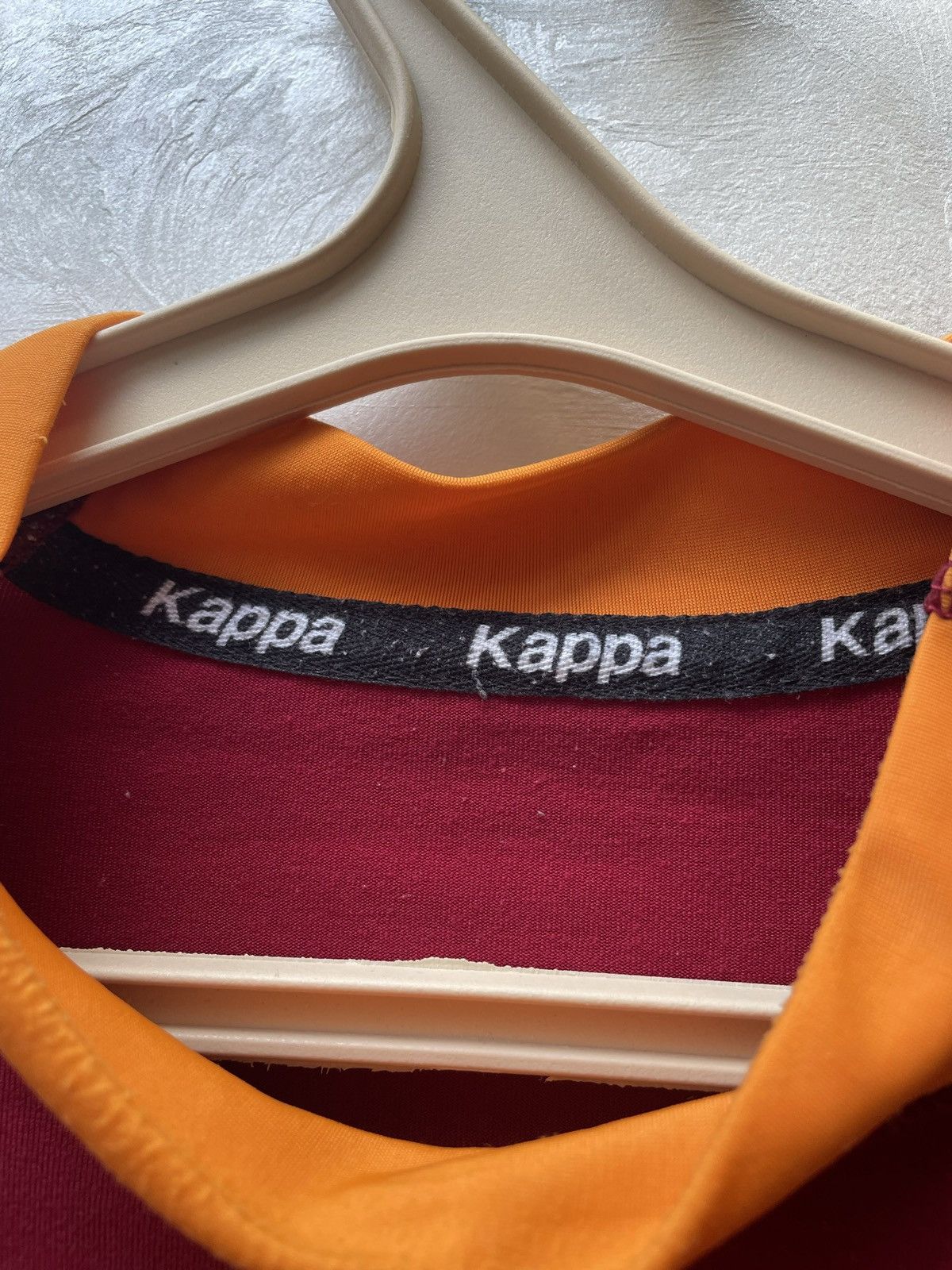 Kappa Roma kappa 2000 2001 soccer jersey football shirt Size US L / EU 52-54 / 3 - 5 Thumbnail