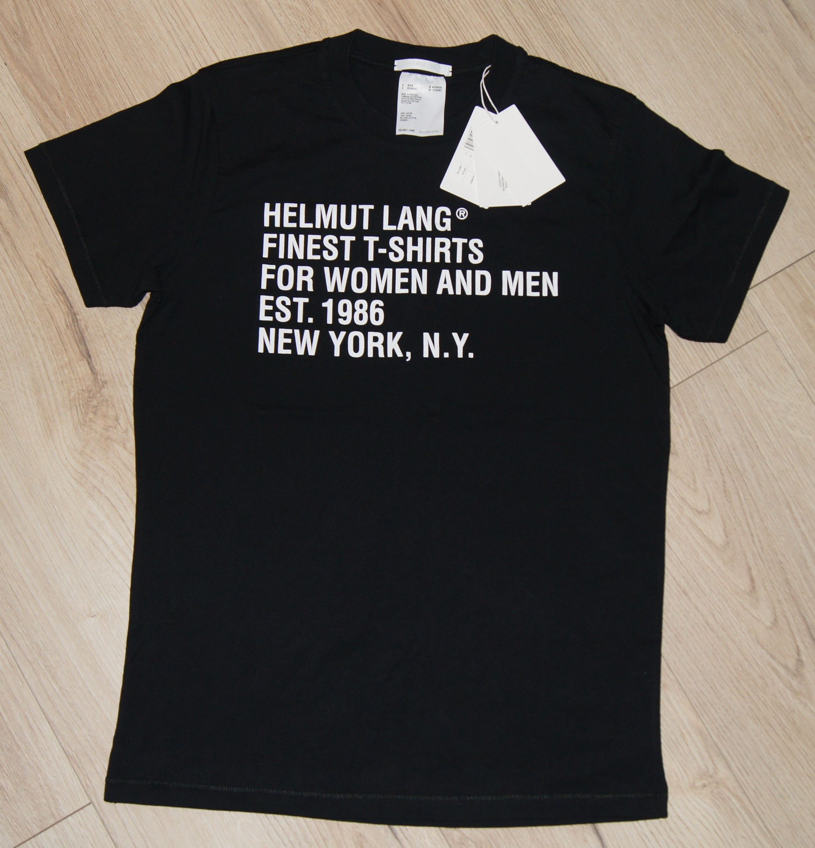 Designer × Helmut Lang Helmut Lang T-Shirt Man Women mesh luxury archive rare y2k Size US S / EU 44-46 / 1 - 2 Thumbnail