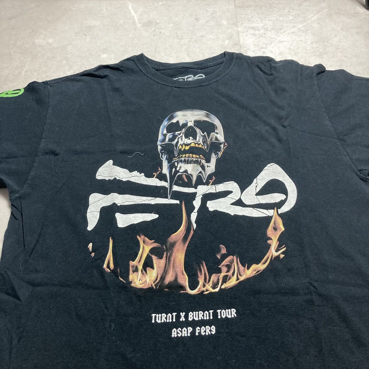 Rap Tees asap ferg turnt x burnt tour rap tee Size US XL / EU 56 / 4 - 2 Thumbnail