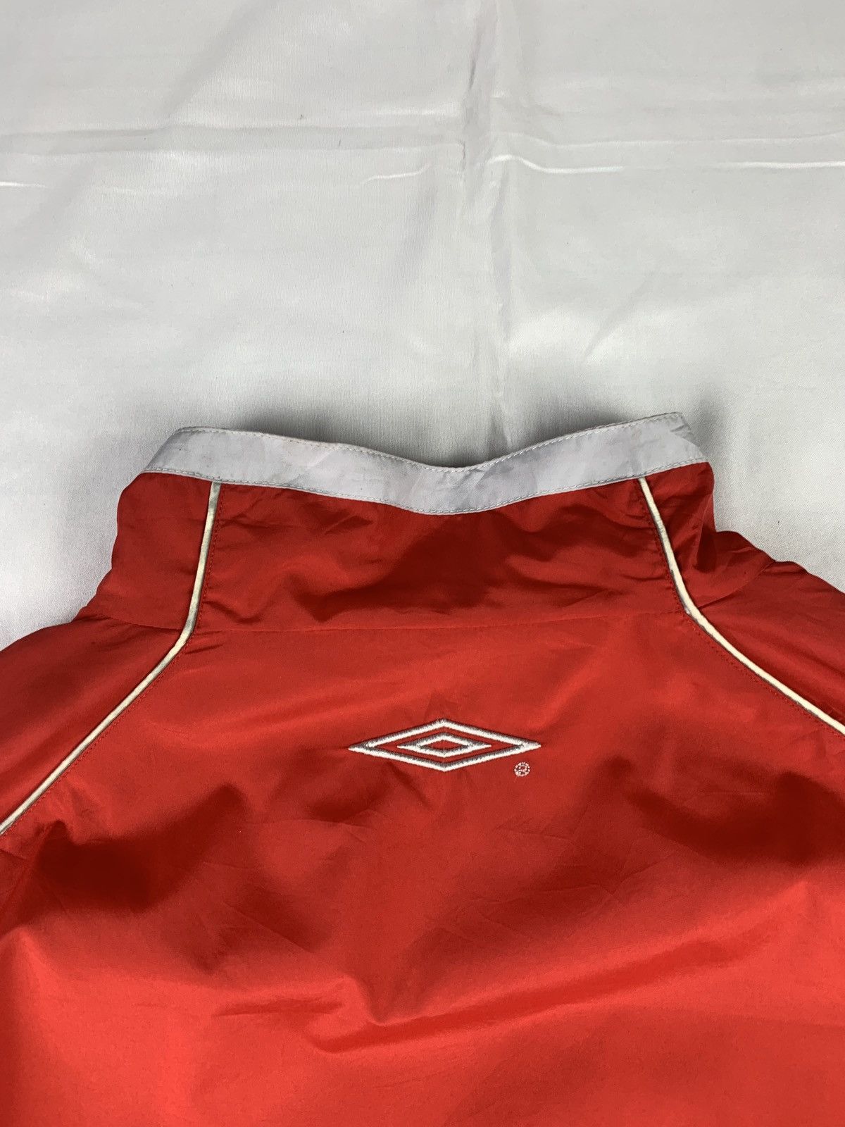 Slam Jam × Umbro 2000s Umbro England Red Training Embroidered Logo Jacket Size US XL / EU 56 / 4 - 6 Thumbnail