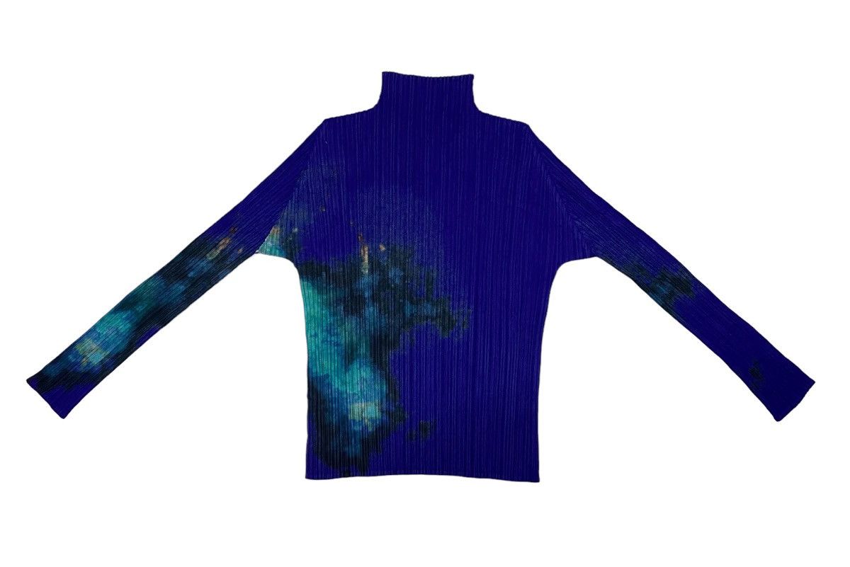 Issey Miyake × Pleats Please Issey Miyake Pleats Please Pleated Tie Dye Gradation Top Size M / US 6-8 / IT 42-44 - 5 Thumbnail