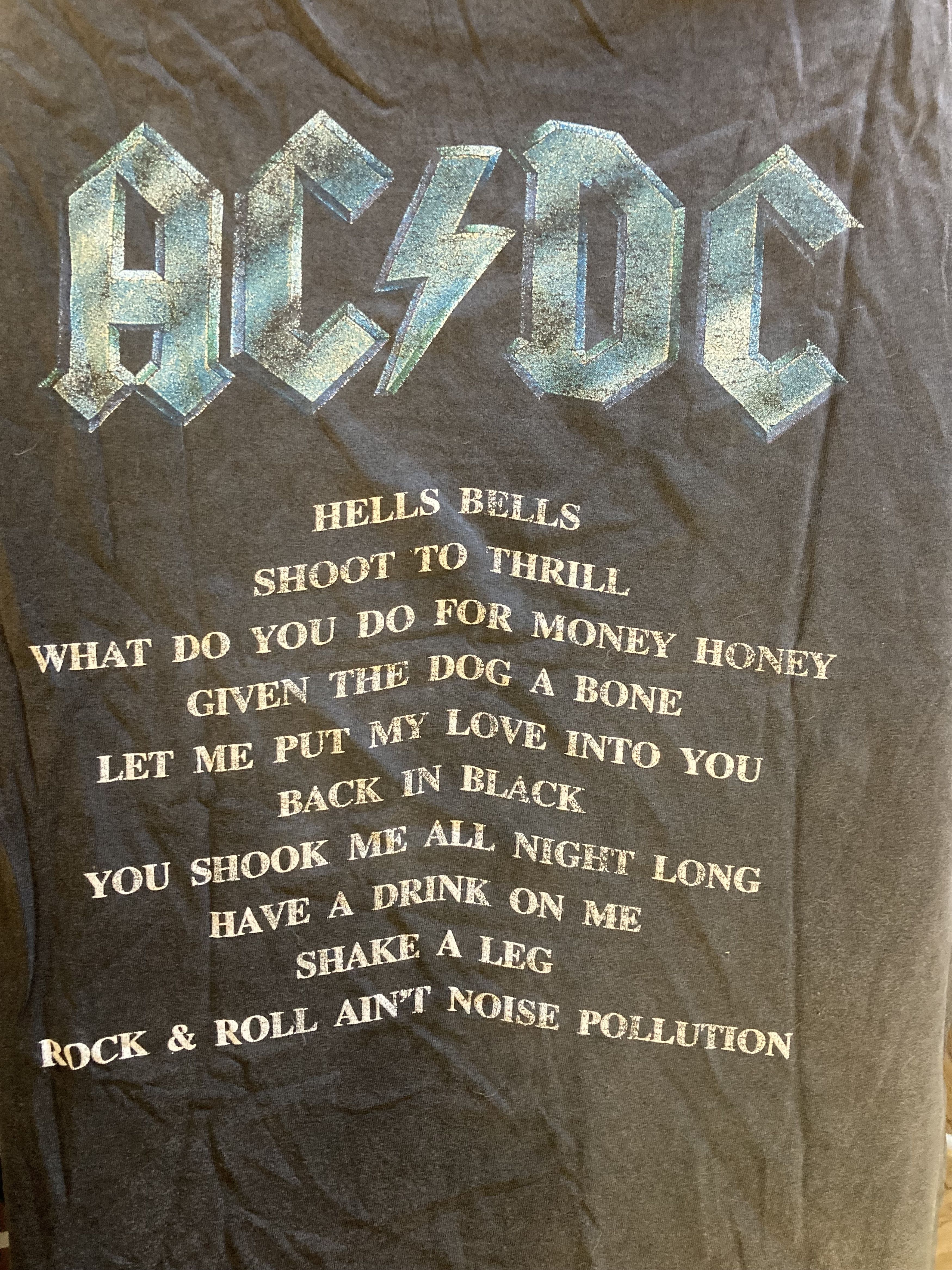 AC/DC Rare Vintage AC|DC Brockum 1991 Concert Tour T Shirt Size US S / EU 44-46 / 1 - 7 Thumbnail