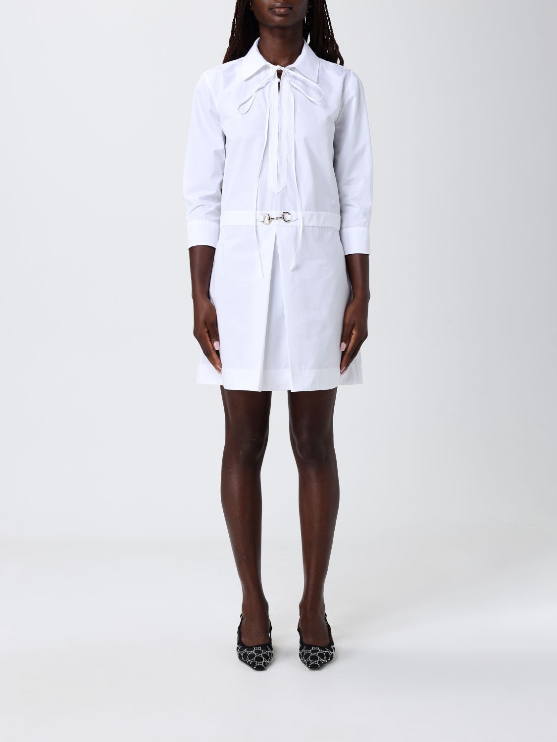 Gucci Gucci Dress Woman White Size S / US 4 / IT 40 - 1 Thumbnail