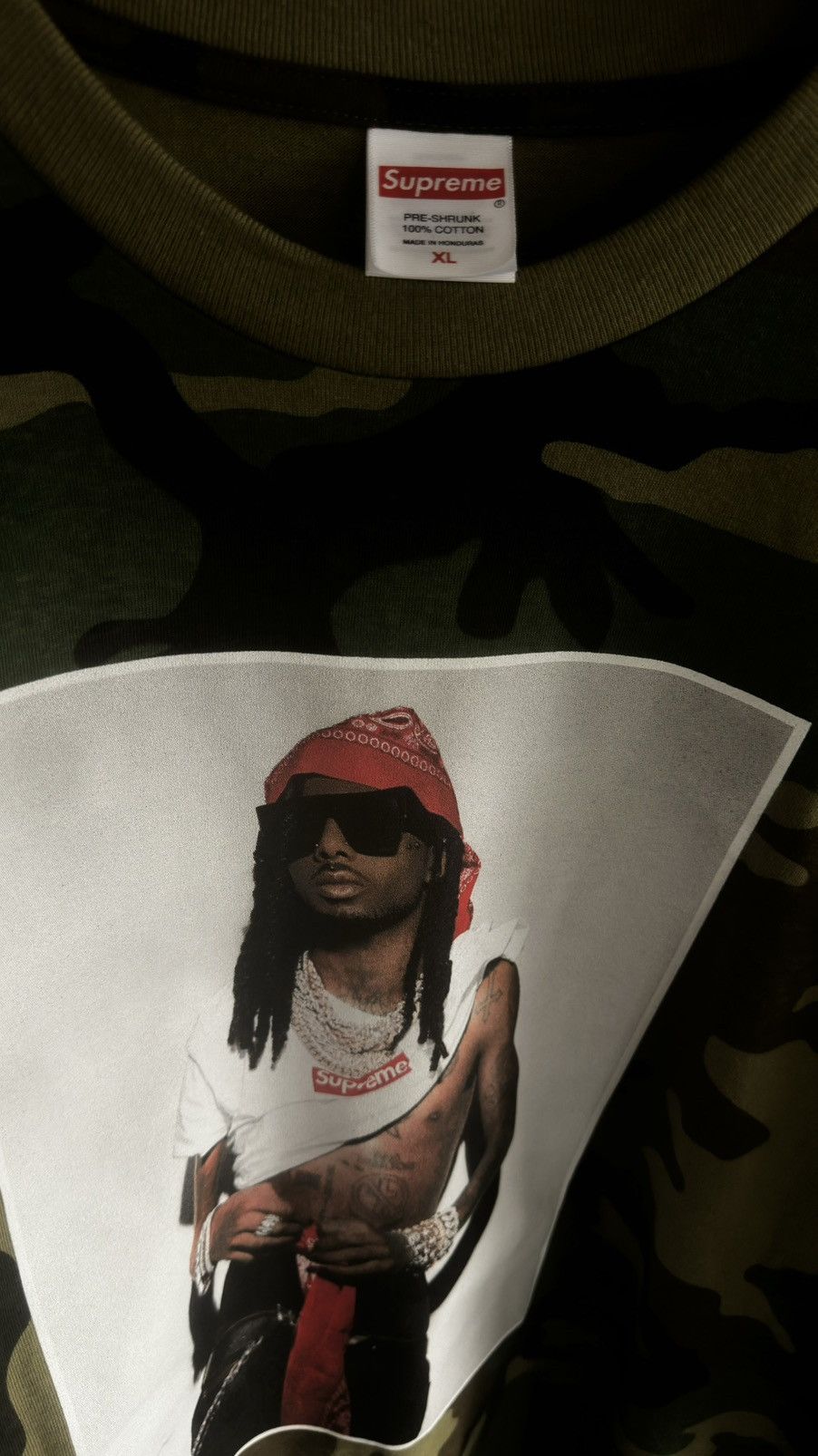 Supreme Playboi carti + SUPREME camo Tee - XL Size US XL / EU 56 / 4 - 3 Thumbnail