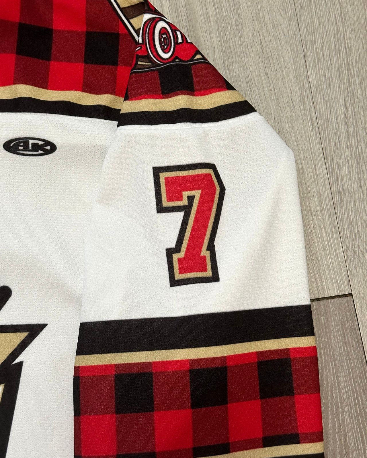 NHL AK Athletic Knit Ladners #7 Sublimated Hockey Jersey - Large Size US L / EU 52-54 / 3 - 7 Thumbnail