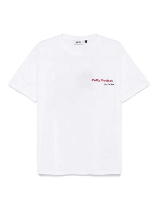 GCDS GCDS Men T-Shirts B1MM2305JH9 10 White Size US S / EU 44-46 / 1 - 1 Thumbnail