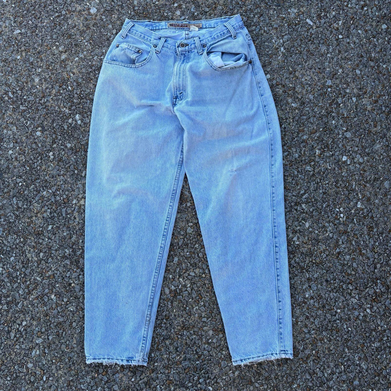 Levi's Vintage Levi’s silver tab loose jeans Size US 32 / EU 48 - 2 Thumbnail