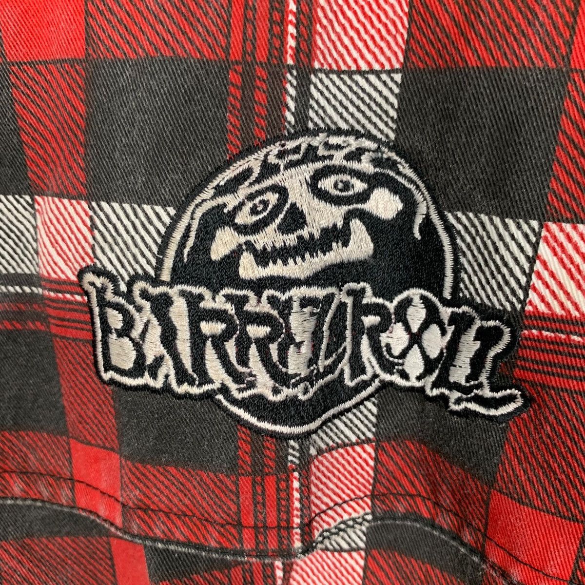 Japanese Brand BARREL ROLL Tartan Hybrid Half Zip Pullover Hoodie #1051-C47 Size US M / EU 48-50 / 2 - 10 Thumbnail