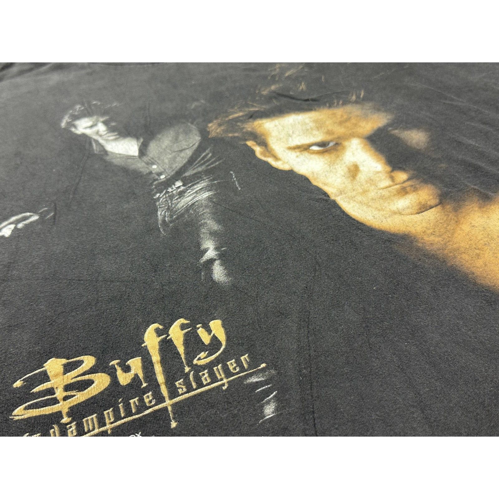 Other Vintage Buffy The Vampire Slayer Angel Shirt XL Black 1998 Size US XL / EU 56 / 4 - 6 Thumbnail