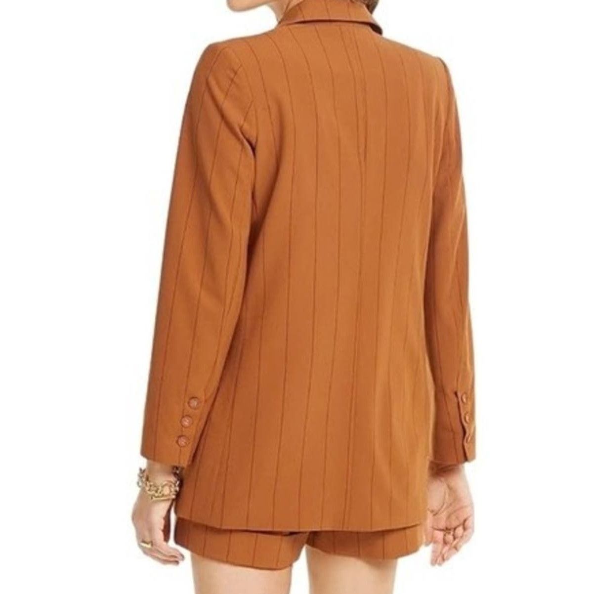 Other Danielle BernteinHoney Ginger Pinstriped Jacket, L Size L / US 10 / IT 46 - 4 Thumbnail