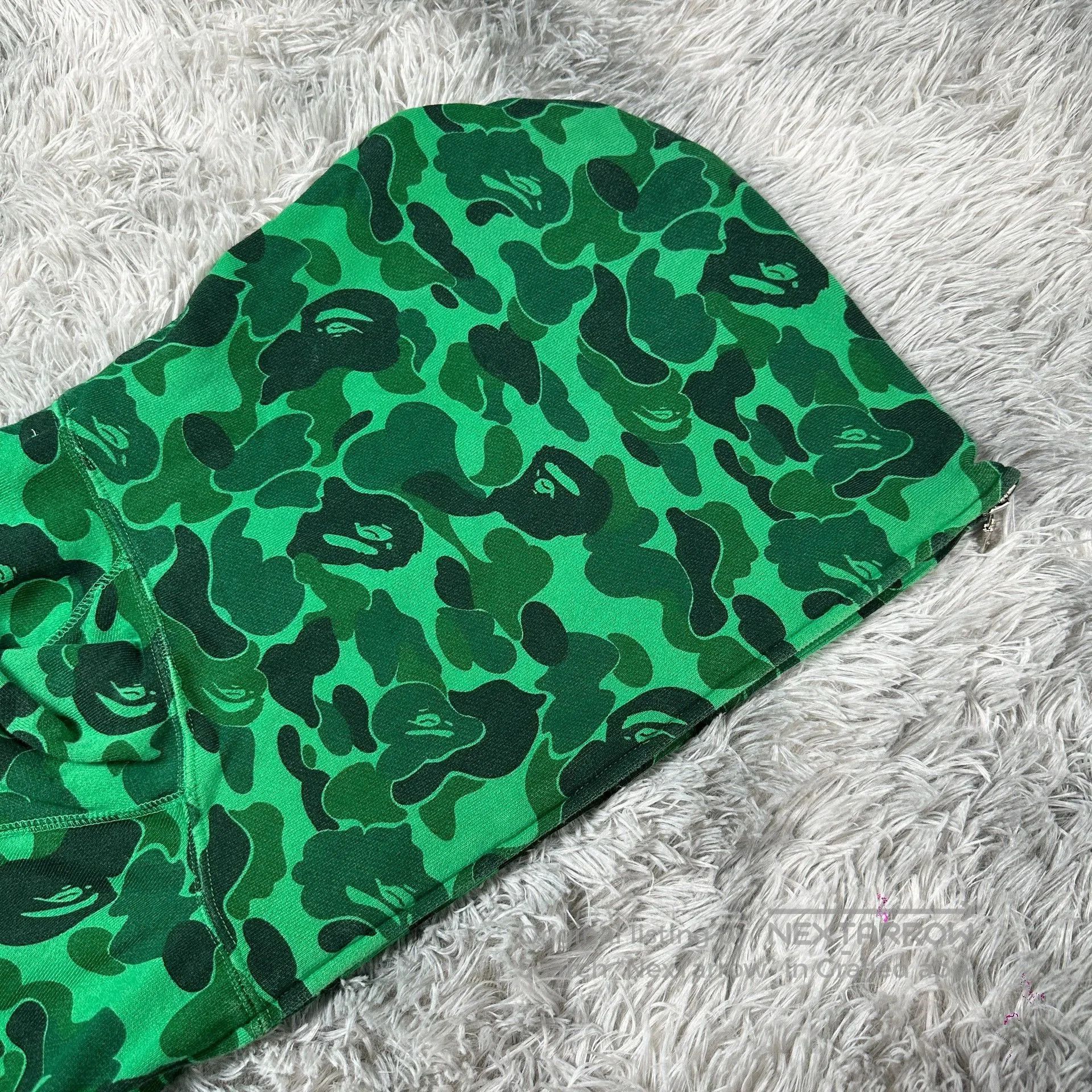 Bape bape green camouflage zip. Size US M / EU 48-50 / 2 - 3 Thumbnail