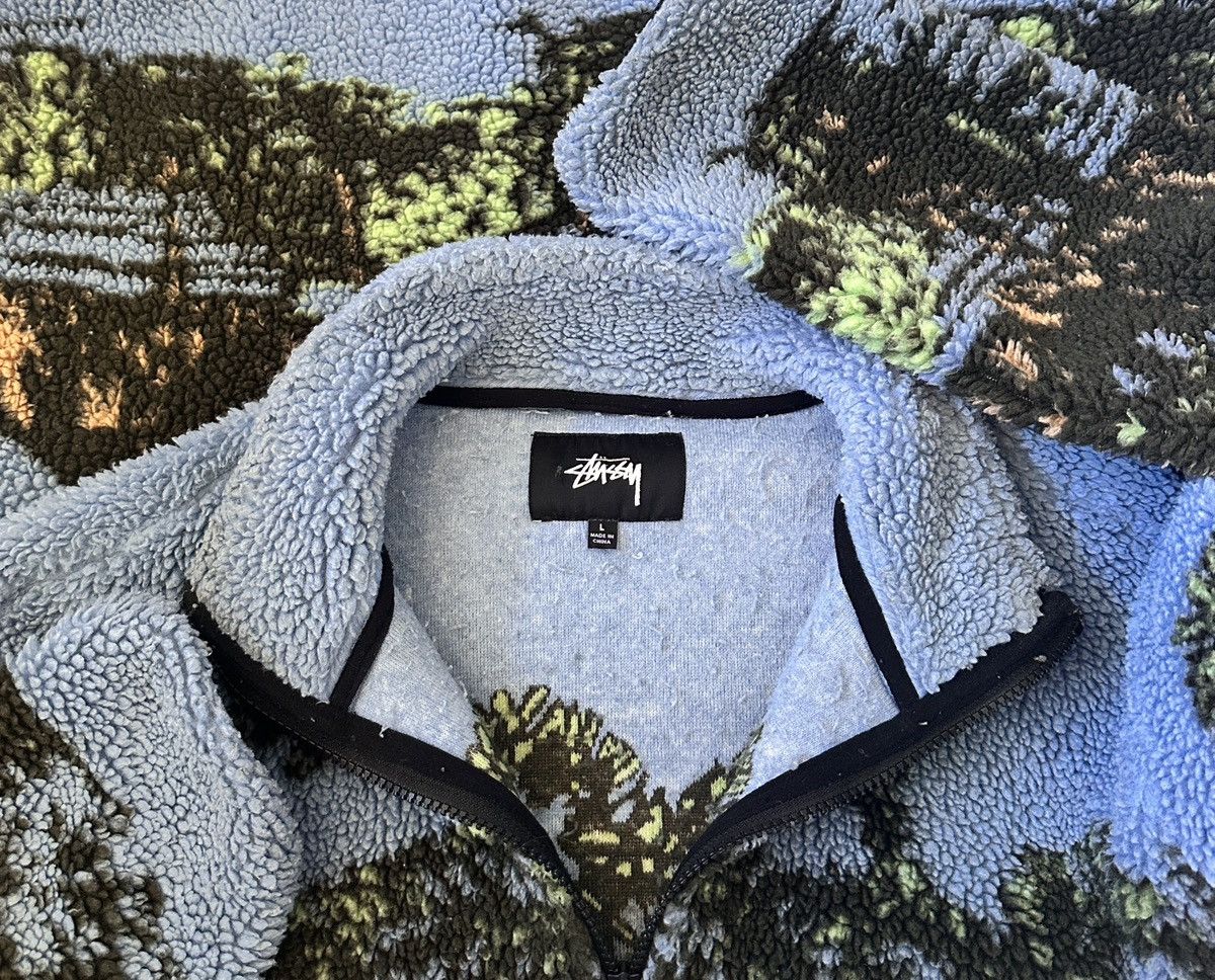 Stussy Stussy Hawaiian Tree Fleece Size US L / EU 52-54 / 3 - 3 Thumbnail