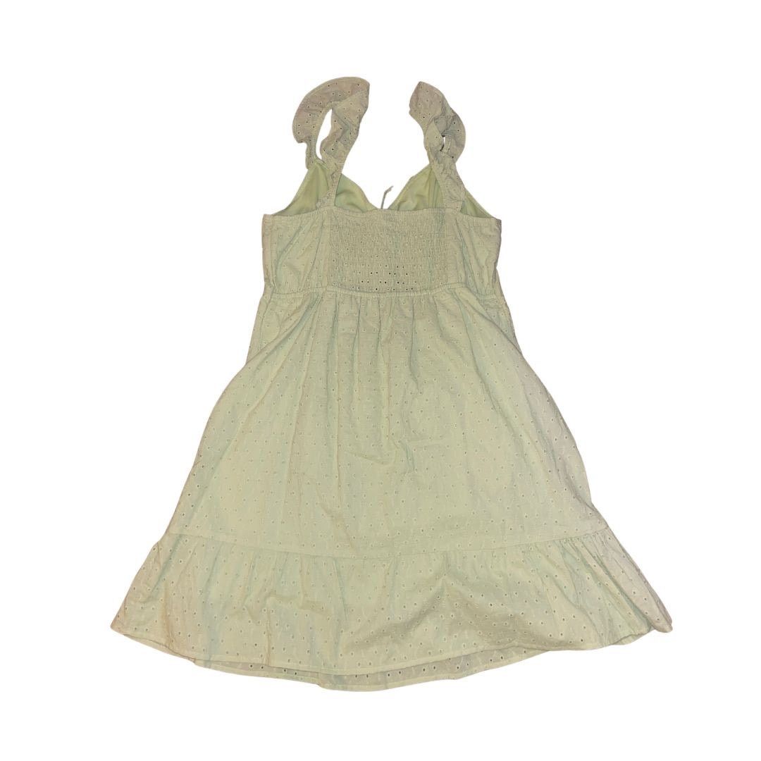 Other Live to be Spoiled Eyelid Green Sleeveless Dress XL Ruched Size XL / US 12-14 / IT 48-50 - 2 Thumbnail