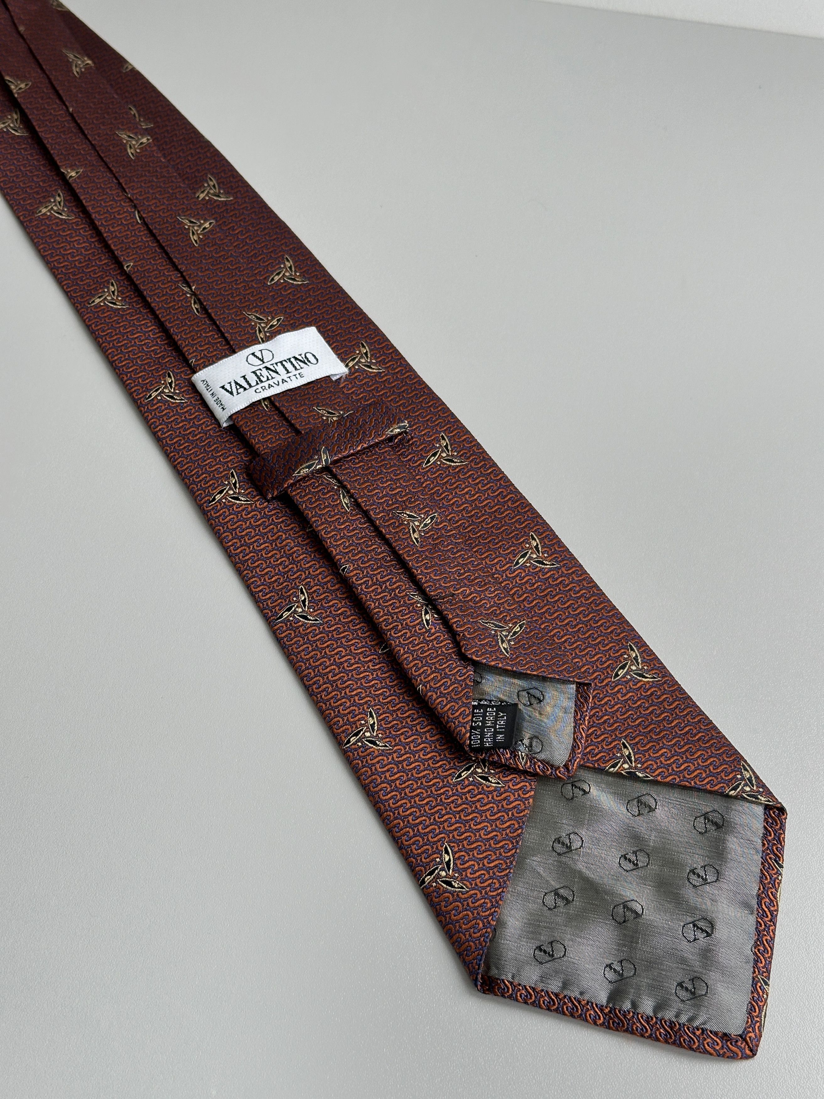 Valentino × Vintage Vintage Valentino Silk Tie Size ONE SIZE - 3 Thumbnail
