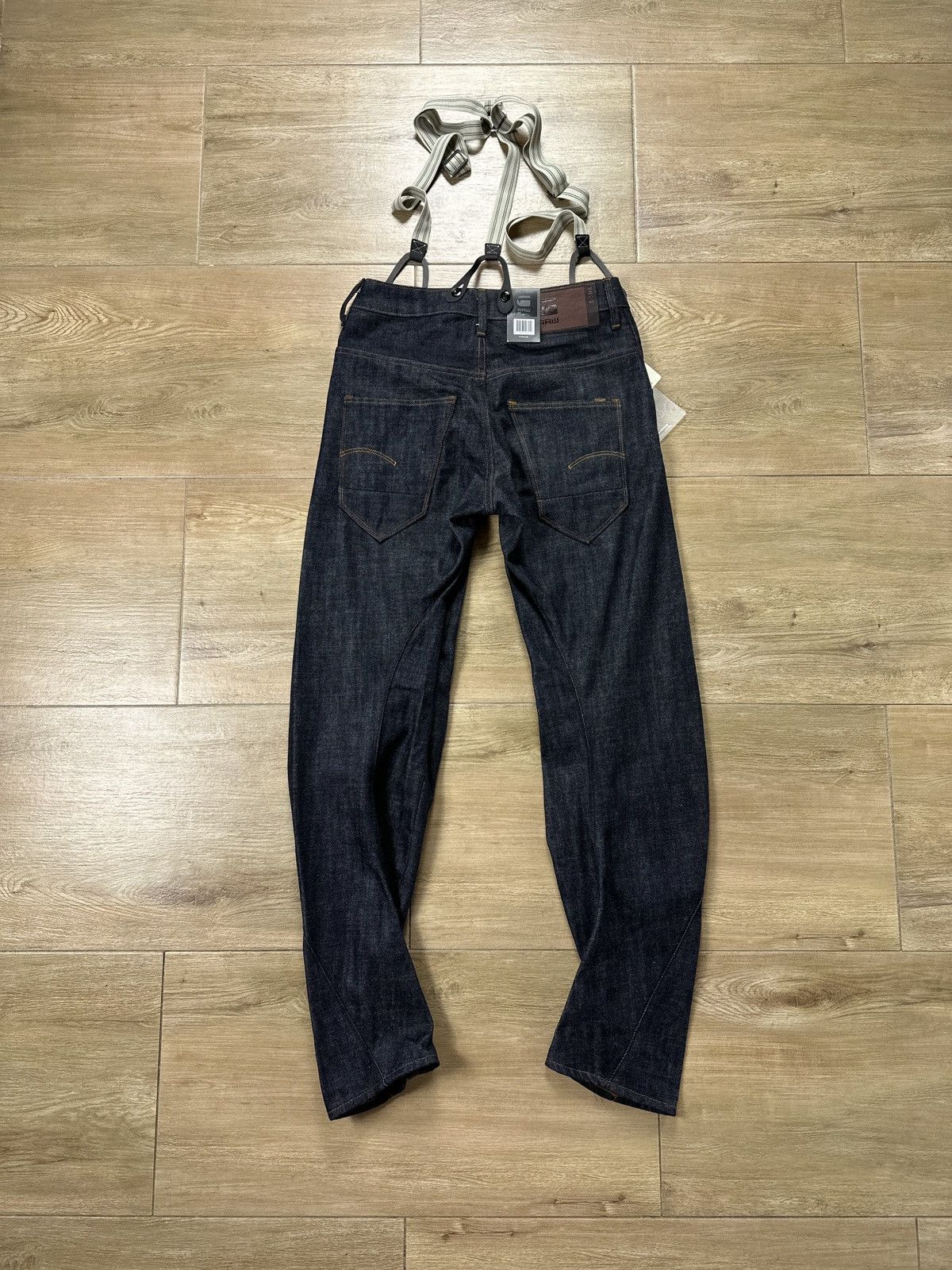G-Star NEW🏷️ G-Star Raw Arc 3D Tapered Braces Denim Jeans Size US 26 / EU 42 - 11 Thumbnail