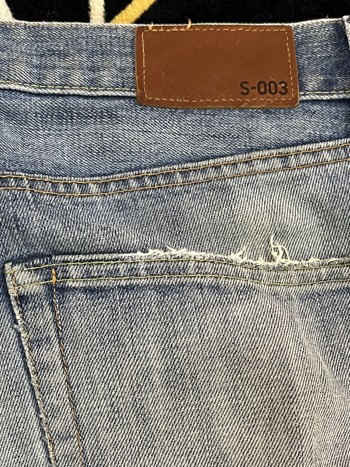 Jun Takahashi × Uniqlo Vintahe Uniqlo S-003 Distressed Denim Size US 34 / EU 50 - 9 Thumbnail