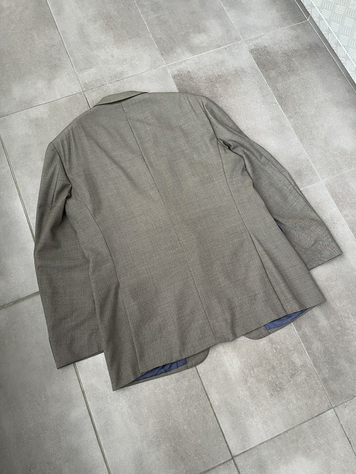 Suitsupply SS10 Suitsupply Grey Wool Casual Blazer Size 50L - 12 Thumbnail
