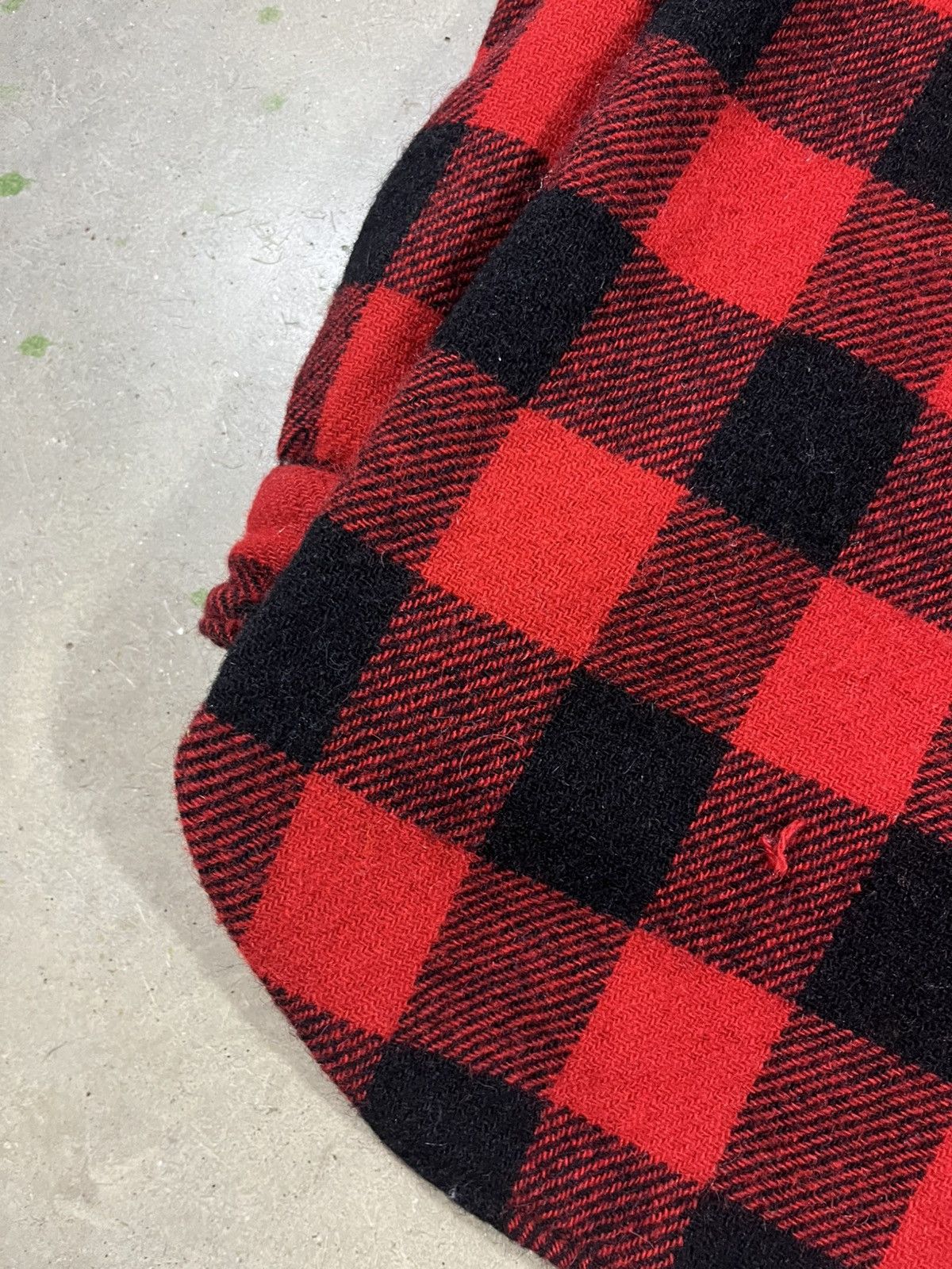 Vintage Vintage 50s Wool Buffalo Plaid Flannel Shirt Jacket Red Size US S / EU 44-46 / 1 - 9 Thumbnail