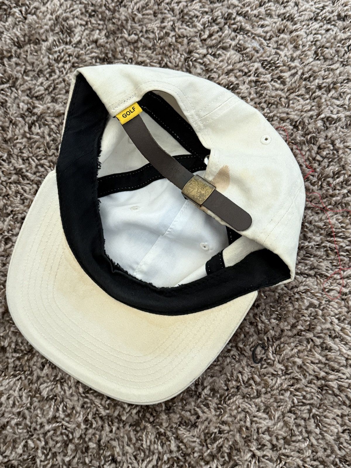 Golf Wang Cream cherry bomb hat Size ONE SIZE - 2 Thumbnail