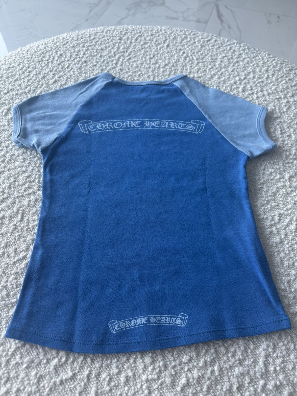 Chrome Hearts Blue Chrome Hearts top Size M / US 6-8 / IT 42-44 - 2 Thumbnail