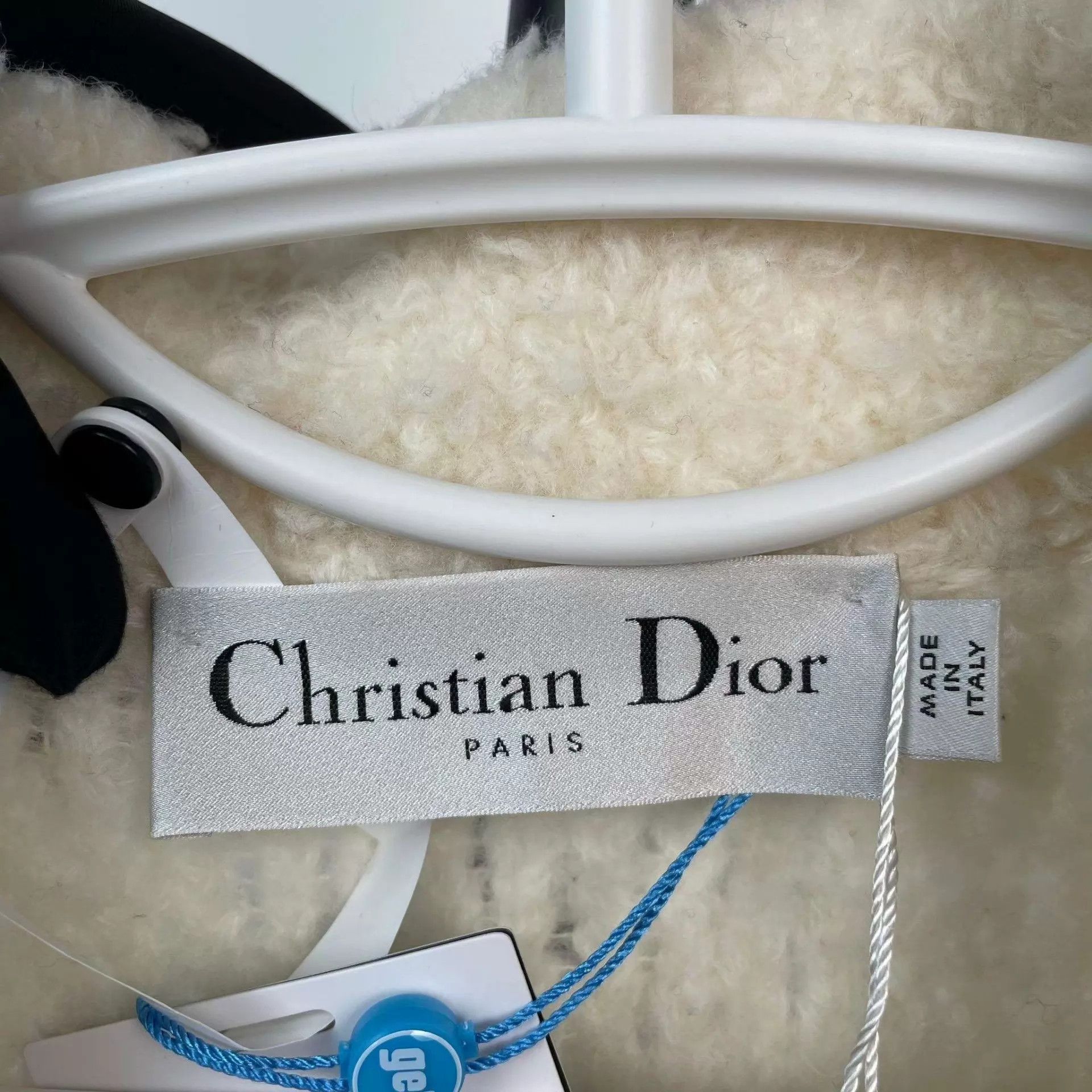 Dior Dior Lamb Wool Coat White XS Size XS / US 0-2 / IT 36-38 - 3 Thumbnail