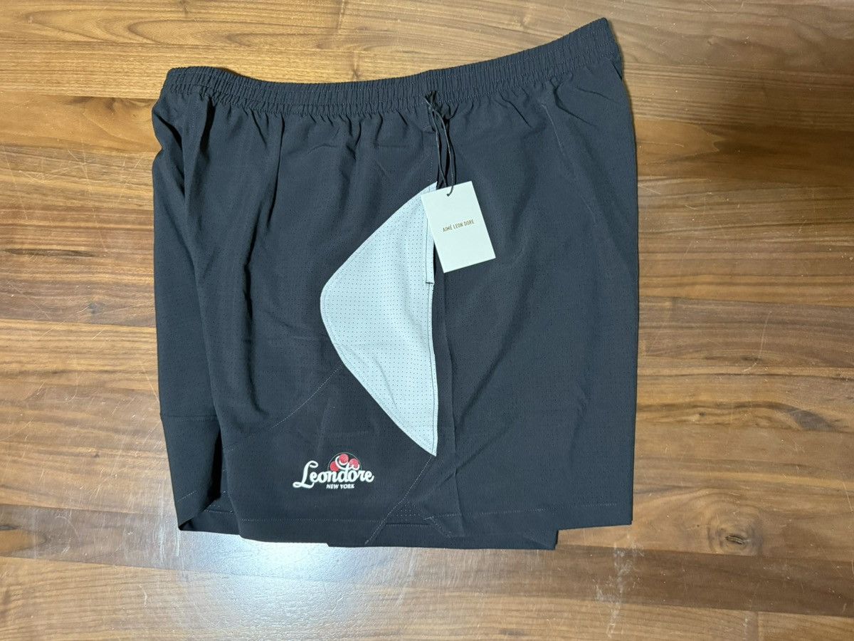 Aime Leon Dore Aime Leon Dore Team Leon Performance Short Jet Black Large Size US 34 / EU 50 - 3 Thumbnail