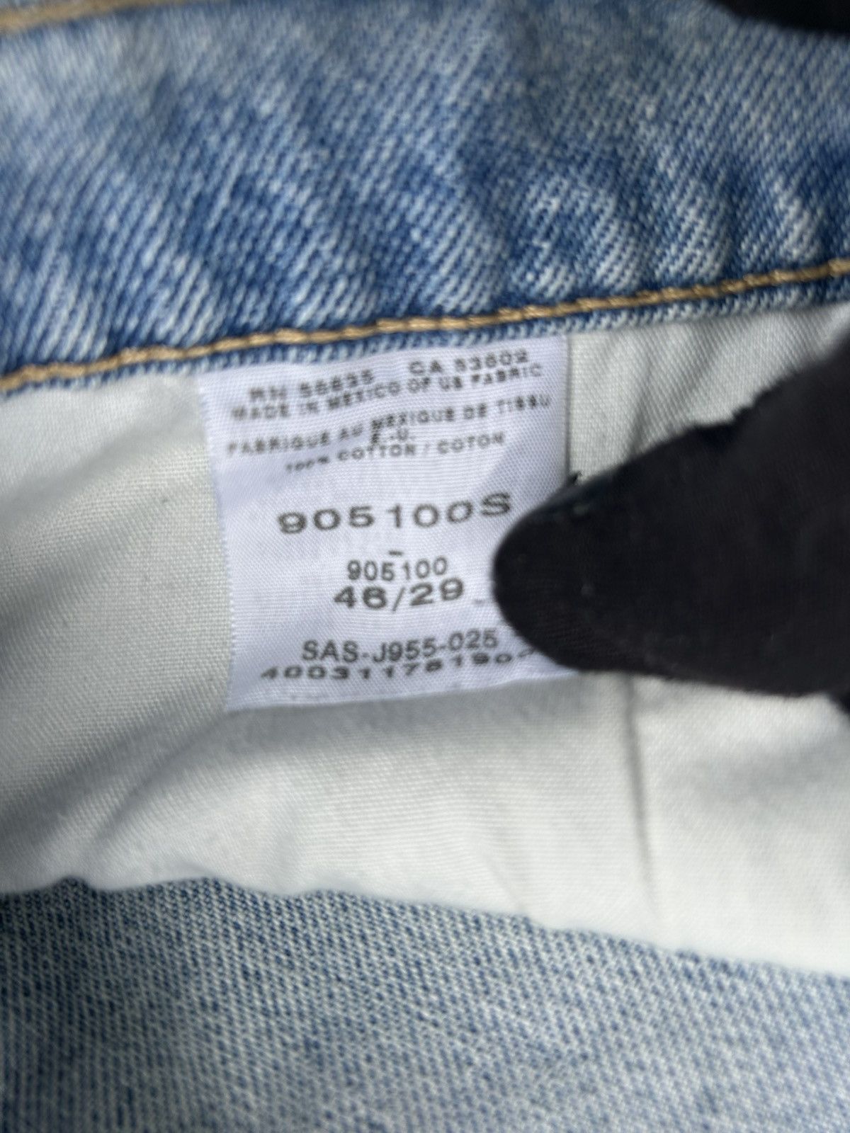 Cabelas Vintage Cabelas Denim Blue Jeans Size US 44 / EU 60 - 7 Thumbnail