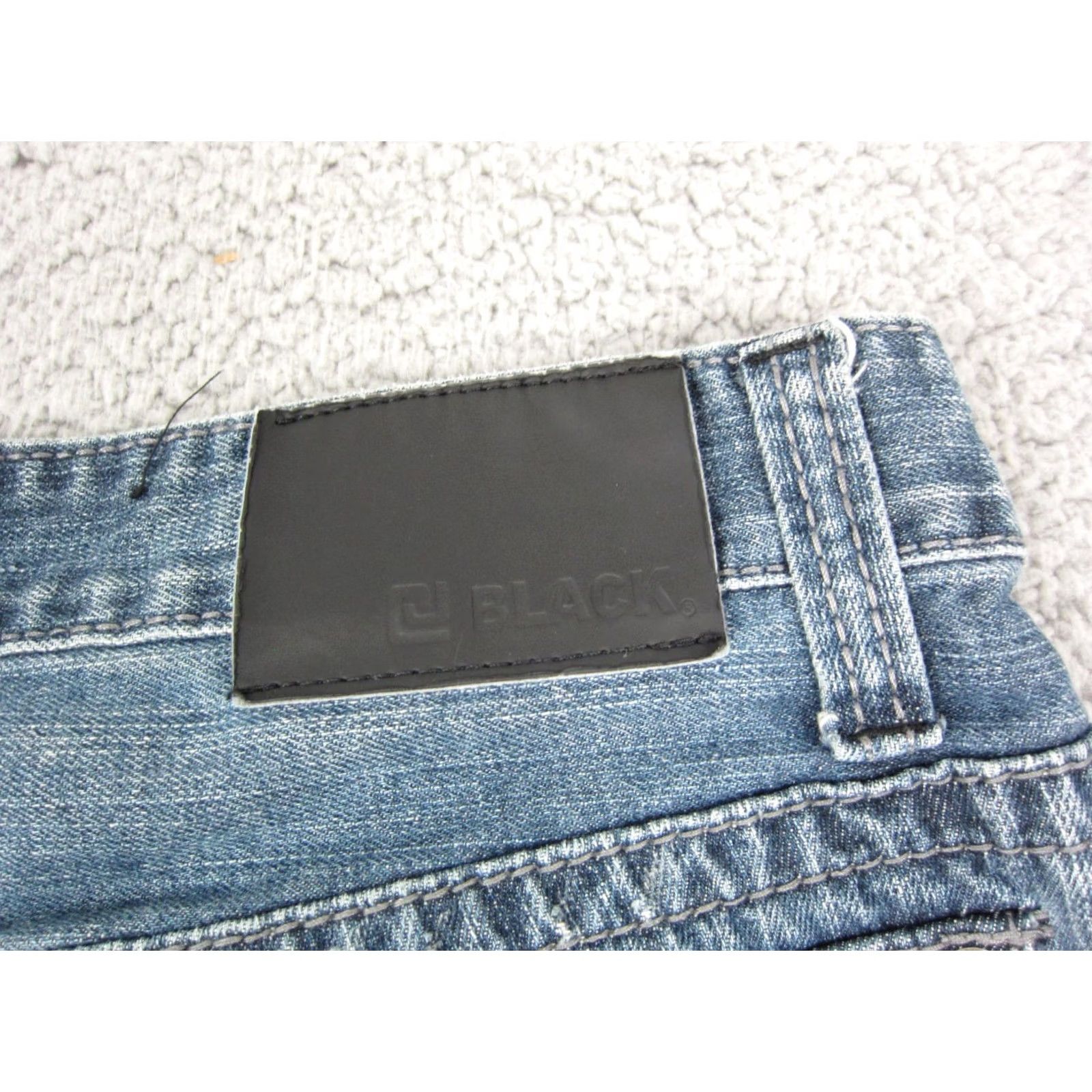 Buckle Black Buckle Black Jeans Adult W34 L 30 Blue Relaxed Straight Denim Distress 90s Mens Size US 34 / EU 50 - 3 Thumbnail