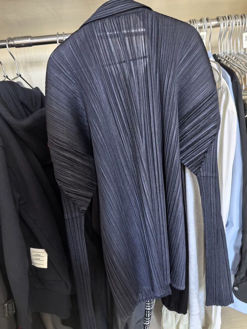 Issey Miyake issey miyake Navy blue shirt Size M / US 6-8 / IT 42-44 - 3 Thumbnail
