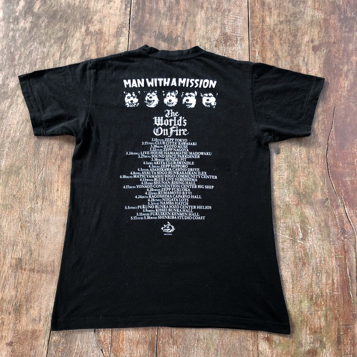 Band Tees Man With A Mission Rock Band T Shirt Size US S / EU 44-46 / 1 - 3 Thumbnail