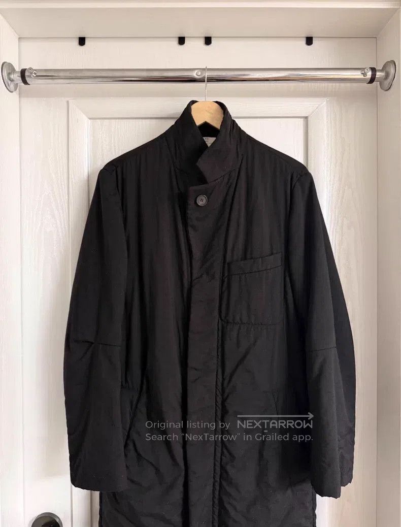 Ann Demeulemeester Ann Demeulemeester Stand-up collar coat cotton jacket Size US L / EU 52-54 / 3 - 3 Thumbnail