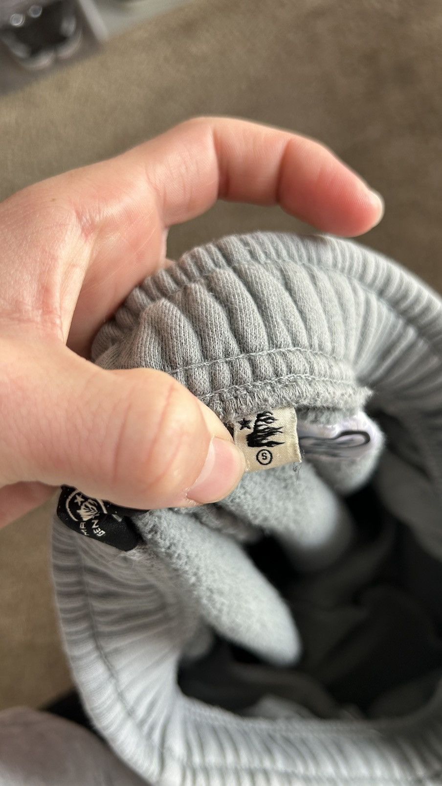 HELLSTAR Hellstar Grey Green Future Flame Sweats Size US 32 / EU 48 - 13 Thumbnail