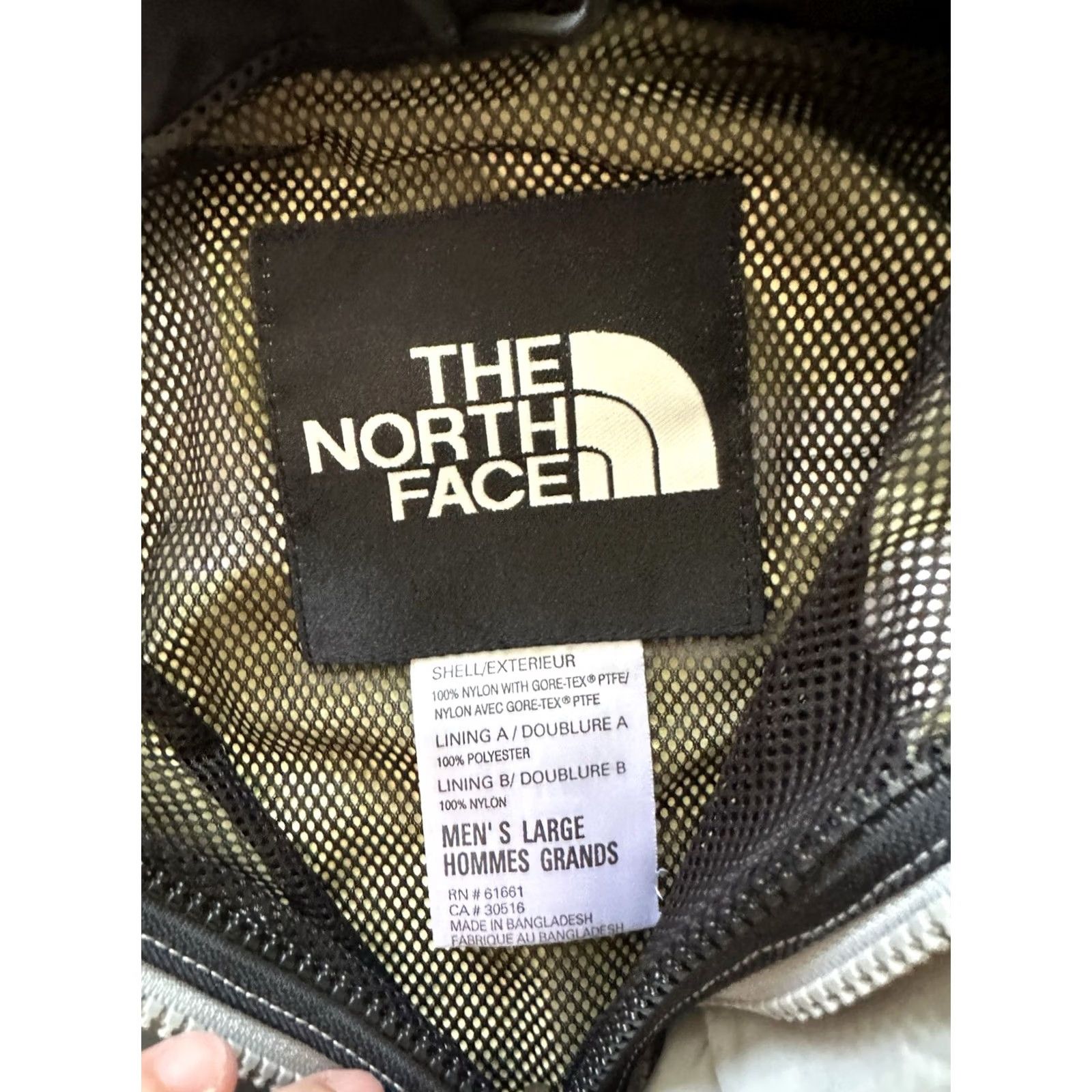 The North Face VINTAGE The North Face Parka GORETEX Mountain Hooded Jacket Sz Large Gray Black Jacket Mens Winter Hiking Skiing Walking Size US L / EU 52-54 / 3 - 7 Thumbnail