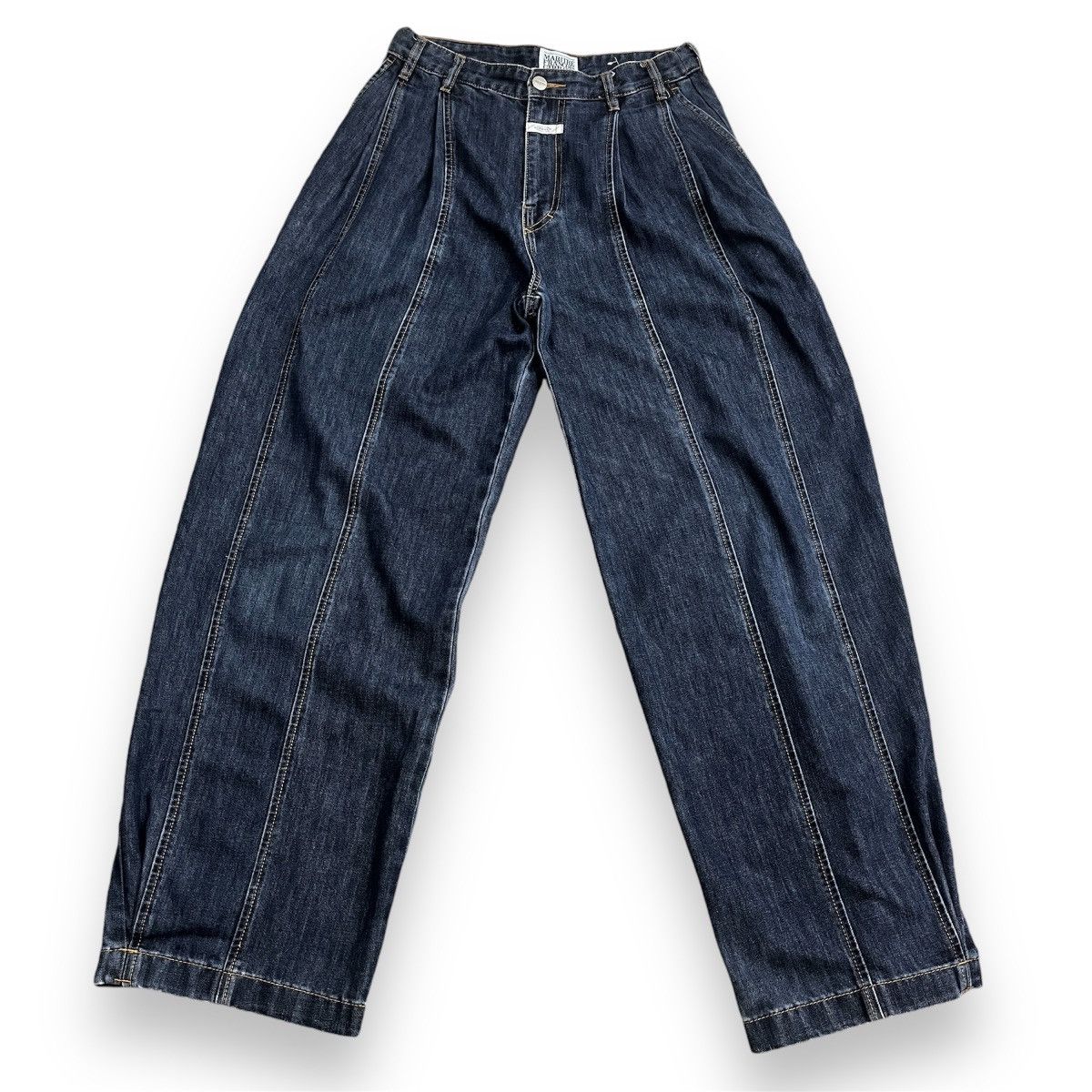 Marithe + Francois Girbaud Marithe Francois Girbaud MFG Baggy Denim Pants Size US 28 / EU 44 - 2 Thumbnail