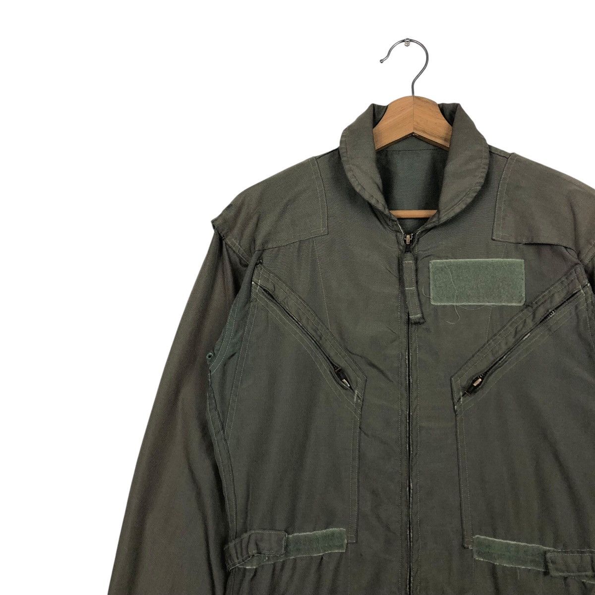 Vintage 📌Vtg Military Overall Reproduction Air Force Buzz Ricksons Size US 34 / EU 50 - 8 Thumbnail