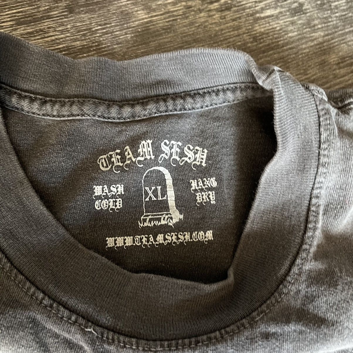 TeamSESH TeamSesh Bones Mourning Dew Skull Long Cut Payback Tee Shirt Size US XL / EU 56 / 4 - 5 Thumbnail