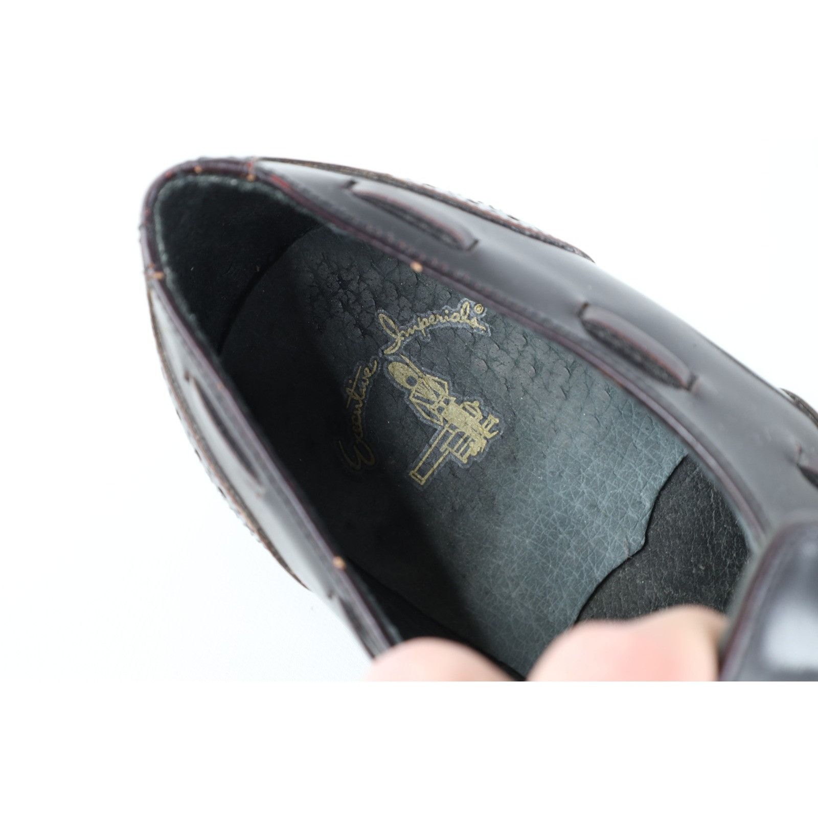 Vintage Vintage 70s Streetwear Leather Wingtips Tassel Loafers Shoes Size US 9.5 / EU 42-43 - 9 Thumbnail