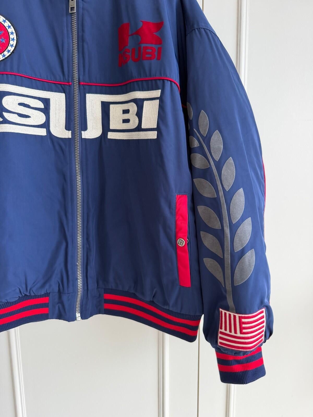 Ksubi new Ksubi ZOOM MA-1 BOMBER JACKET SATIN BLUE medium m top Size US M / EU 48-50 / 2 - 4 Thumbnail