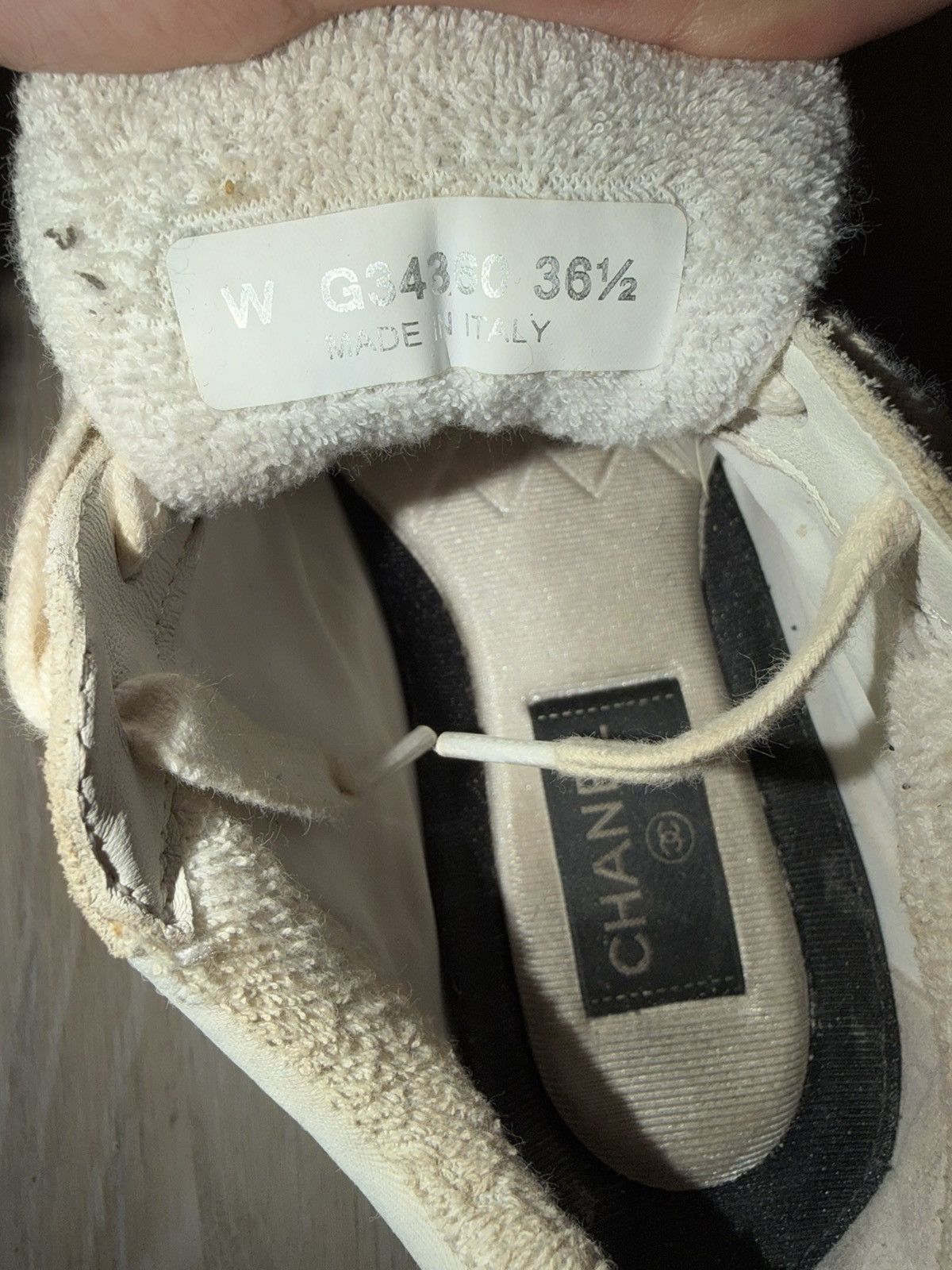 Chanel Chanel Runner Suede Calfskin Fabric CC Sneakers Size US 6.5 / IT 36.5 - 6 Thumbnail